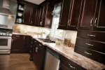 Complementary kitchen cabinets illustration at our Orange County NY Showroom