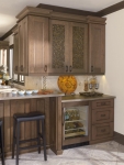 Custom kitchen cabinet inserts