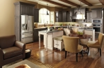 Kitchen cabinets with a furniture feel